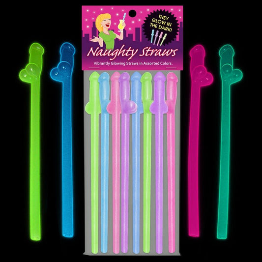 Glow-in-the-Dark Naughty Straws KG-NVS97
