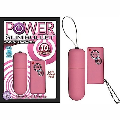 Power Slim Bullet Remote Control - Pink NW2317-1