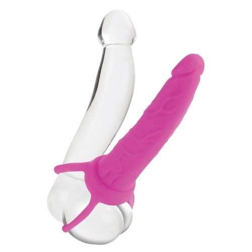 Silicone Love Rider Dual Penetrator - Pink SE1515103