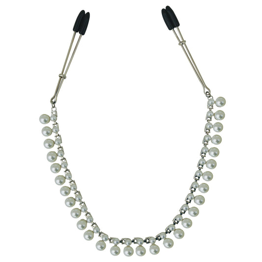 Sincerely Pearl Chain Nipple Clips SS520-33