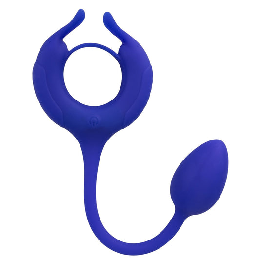 Admiral Plug and Play Weighted Cock Ring - Blue SE6011053