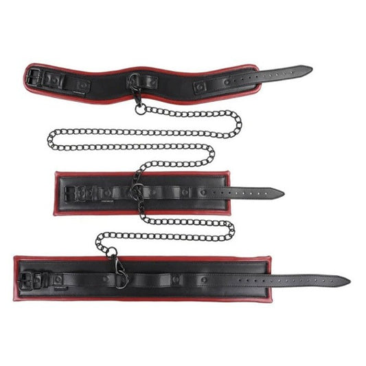 Saffron Chained and Tamed - Black/red SS48010