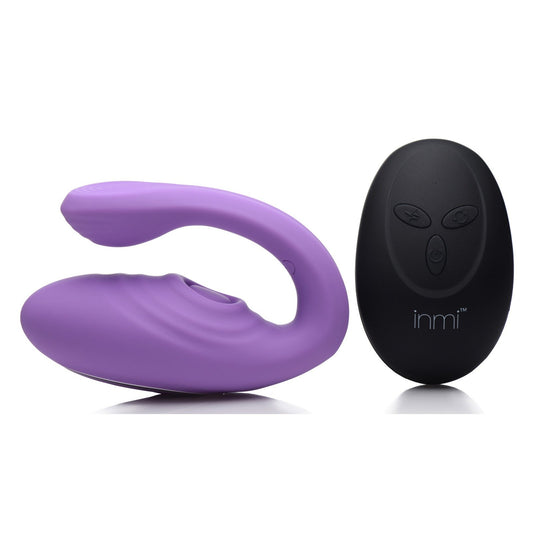 7x Pulse Pro Pulsating and Clit Stim Vibe With  Remote INM-AG601
