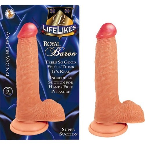 Lifelike Flesh Royal Baron 5 Inch NW2010-1