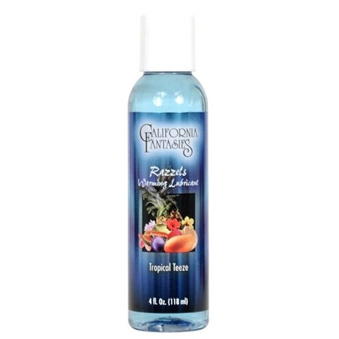 Razzels Warming Lubricant - Tropical Teeze - 4 Oz. Bottle CF-RTT-04