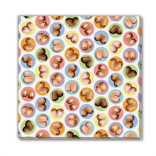 Mini Boobs Napkins 8 Pack CP-3645