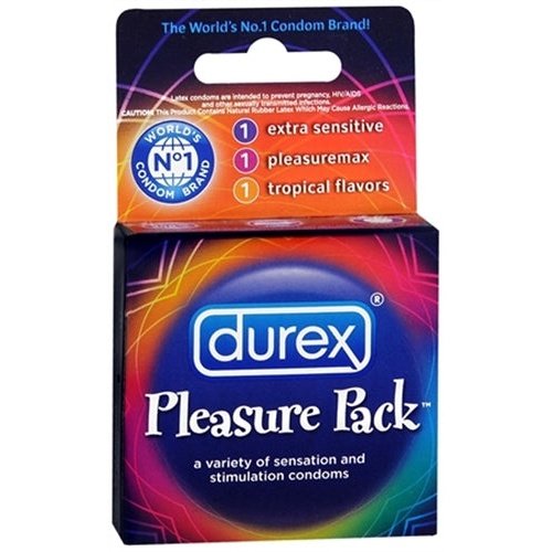 Durex Pleasure Pack - 3 Pack PM30042