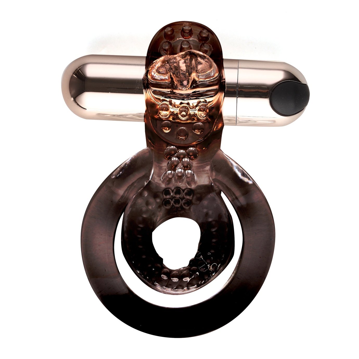 Jayden Vibrating Erection Enhancer Ring - Rose  Gold MTMA1720-RG