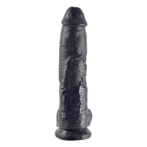 King Cock 10-Inch Cock With Balls - Black PD5509-23