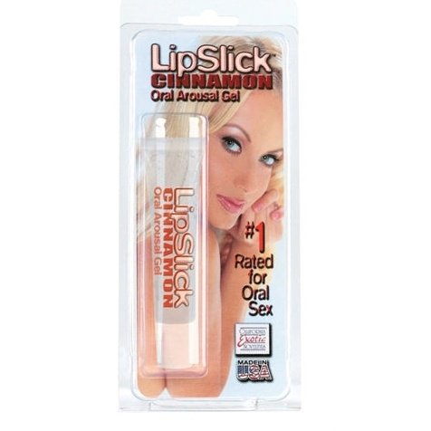 Lipslick Cinnamon Oral Arousal Gel - Clear Edible Warm and Tingly SE2240002