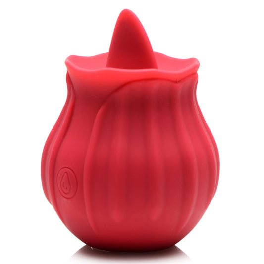 Bloomgasm - Wild Violet 10x Licking Clit  Stimulator - Red INM-AG918