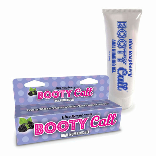 Booty Call - Anal Numbing Gel 1.5 Oz - Blue Raspberry LG-BT311