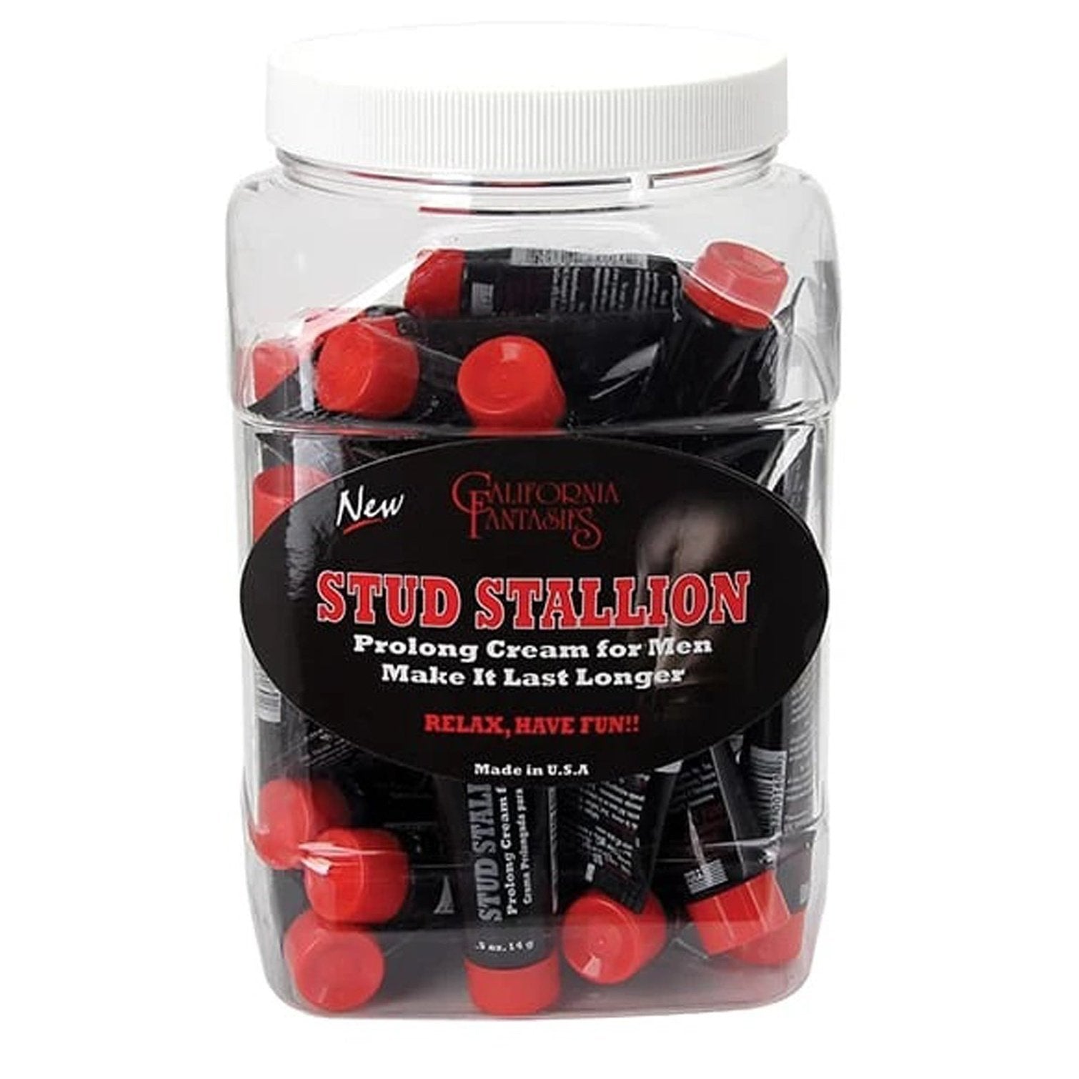 Stud Stallion -36 Count Bowl - 0.5 Oz. Tubes CF-STU-10D