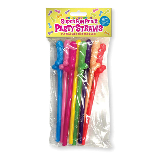 Super Fun Penis Straws - Multicolor LG-CP1111