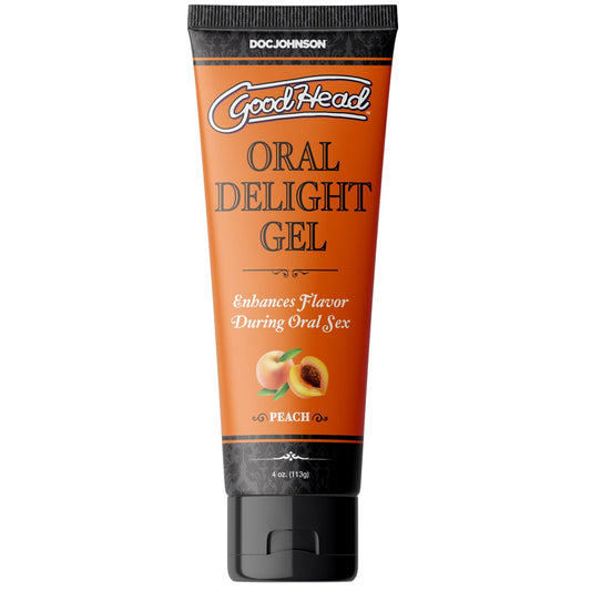 Goodhead - Oral Delight Gel - Peach - 4 Oz. DJ1361-09-BU