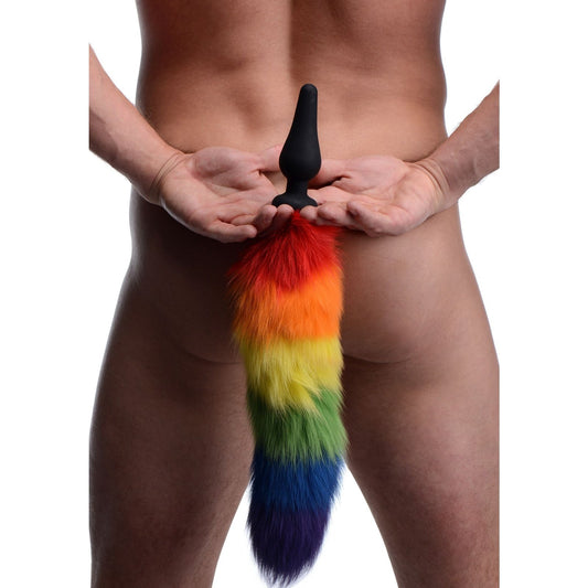 Rainbow Tail Anal Plug TZ-AF213