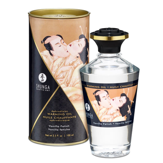 Aphrodisiac Warming Oil - Vanilla Fetish SHU2207