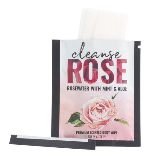Alchemy Cleanse Rosewater Body Wipes 16 Ct AM-536951P
