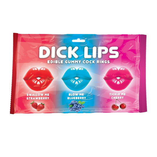 Dick Lips Edible Gummy Cock Rings HTP2987