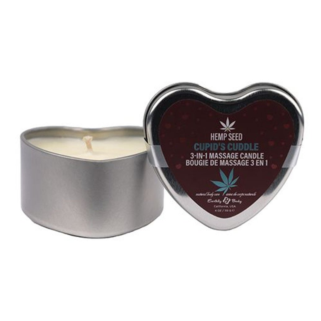 Hemp Seed 3-in-1 Valentines Day Candle - Cupid's Cuddle 4 Oz EB-HSCV024A