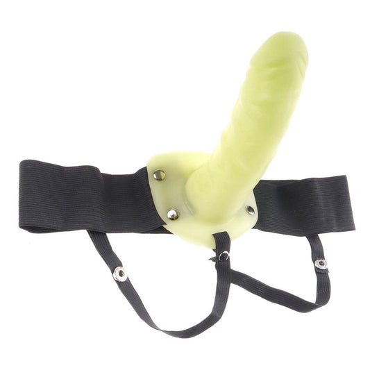 Fetish Fantasy Series for Him or Her Hollow Strap-on - Glow in the Dark PD3366-32
