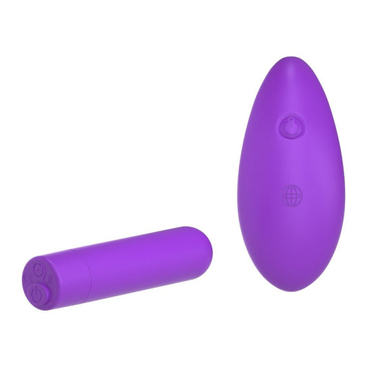 Fantasy for Her - Her Rechargeable Remote Control Bullet Purple PD4946-12