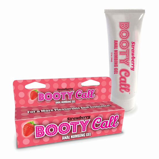 Booty Call - Anal Numbing Gel 1.5 Oz - Strawberry LG-BT313