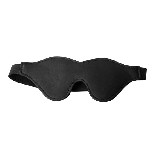 Black Fleece Lined Blindfold STR-AE924