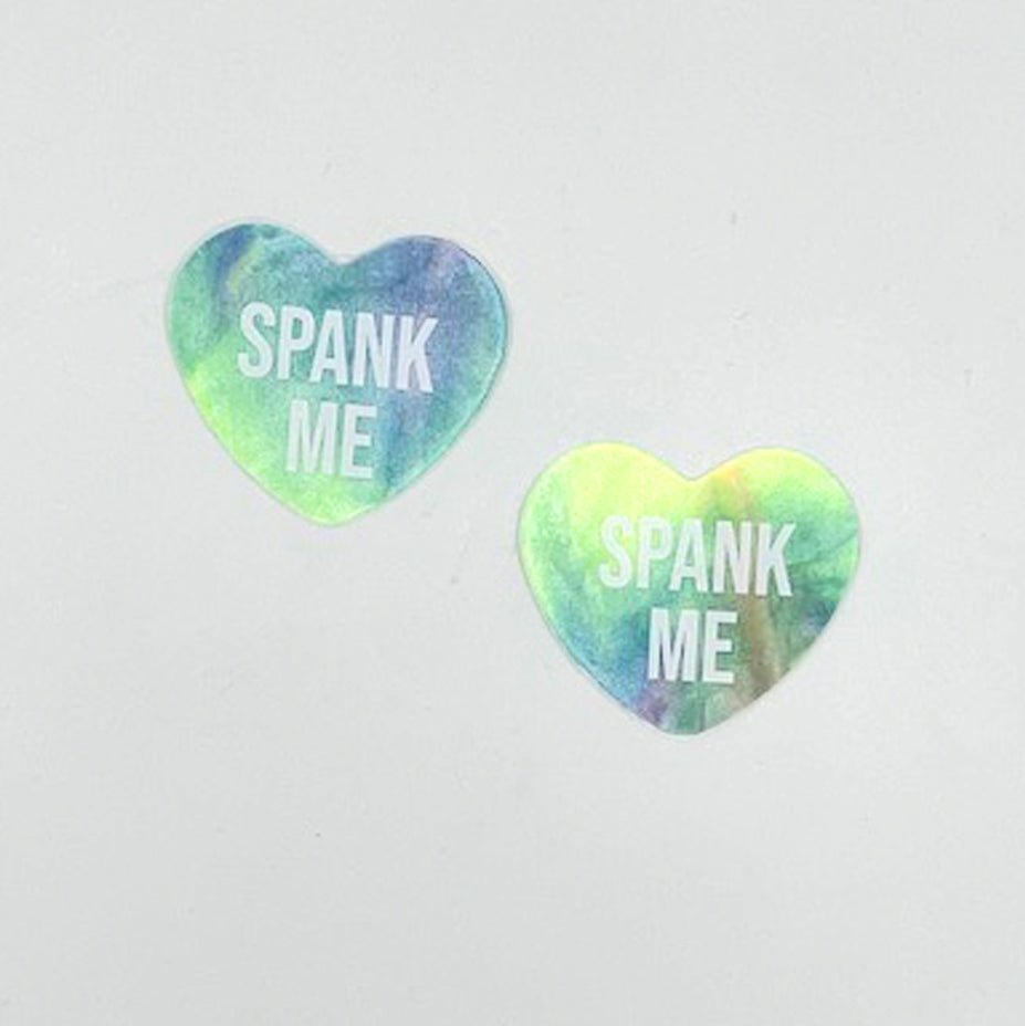 Spank Me Rainbow Sherbert Tie Die Candy Heart  Pasties NN-SPM-CAH-RST