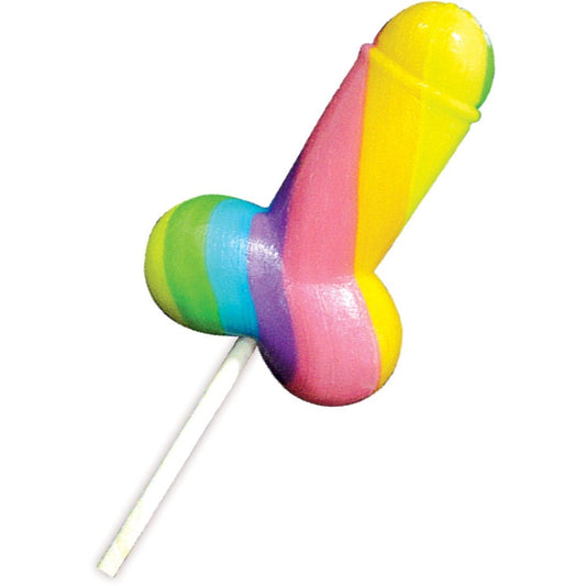 Display Rainbow Cock-Pop 12 Pieces HTP2161-D