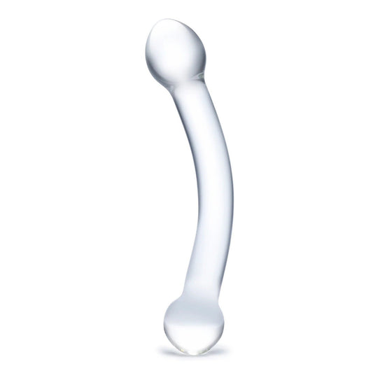 7 Inch Curved Glass G-Spot Stimulator GLAS-138