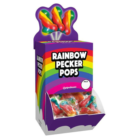 Rainbow Pecker Pops - 72 Count PD7431-99