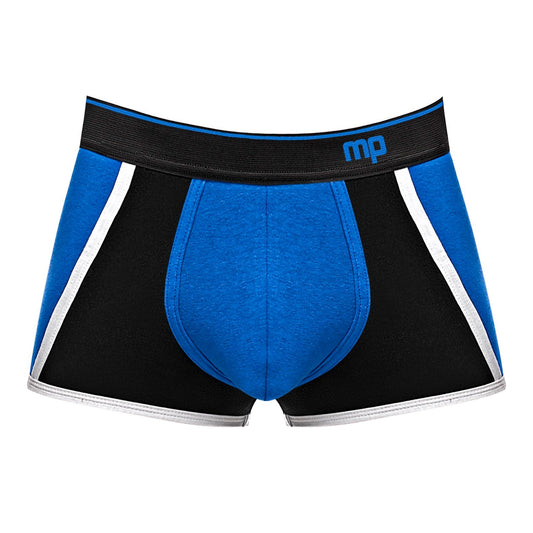 Retro Sport Panel Short - Small - Blue/ Black MP-155265RBSL