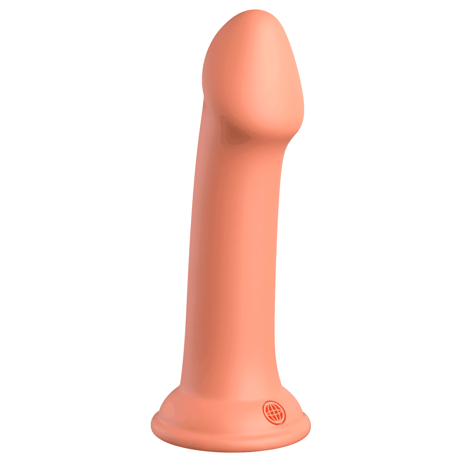 Dillio Platinum - Big Hero 6 Inch Dildo - Peach PD5385-43