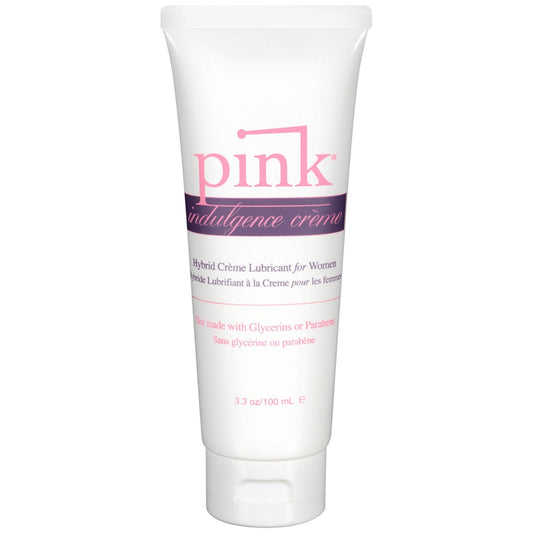 Pink Indulgence Creme Hybrid Lubricant for Women - 3.3 Oz. / 100 ml PNK-IND-T-3.3