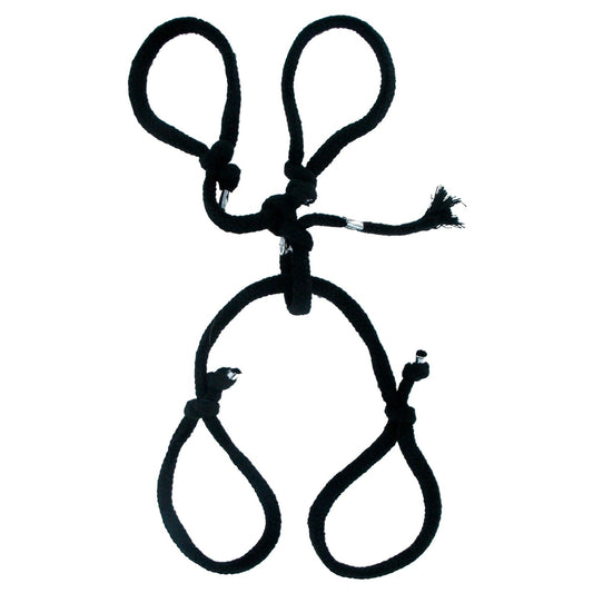 Fetish Fantasy Series - Silk Rope Hog Tie PD2138-00
