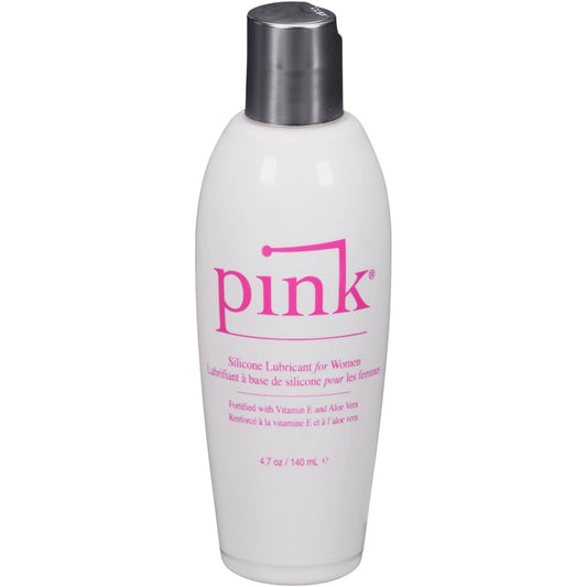 Pink Silicone Lubricant for Women - 4.7 Oz / 140 ml PNK-4.7