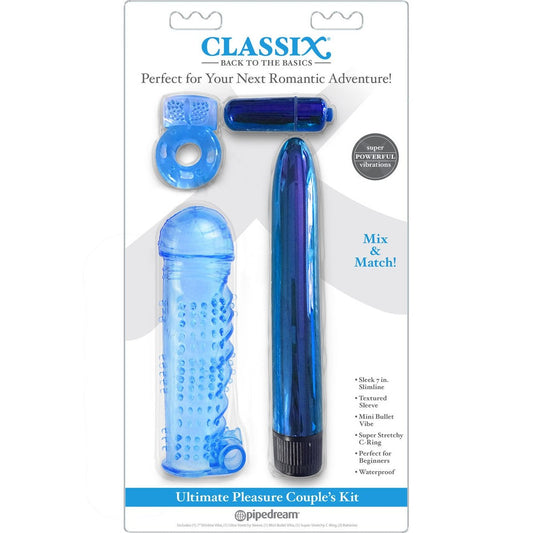 Classix Ultimate Pleasure Couples Kit - Blue PD1994-14