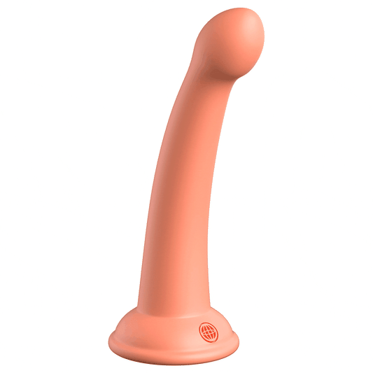 Dillio Platinum - Secret Explorer 6 Inch Dildo -  Peach PD5384-43