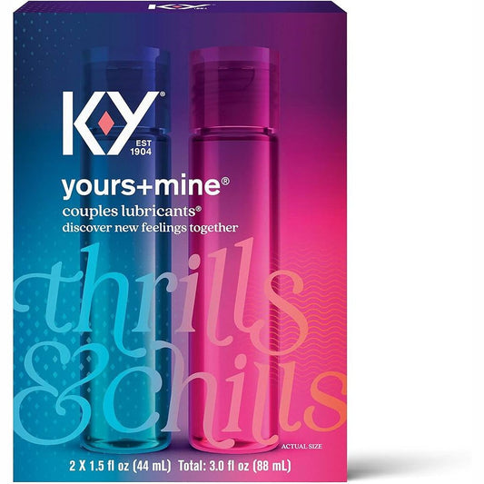 K-Y Yours and Mine Couples Lubricant PM8892