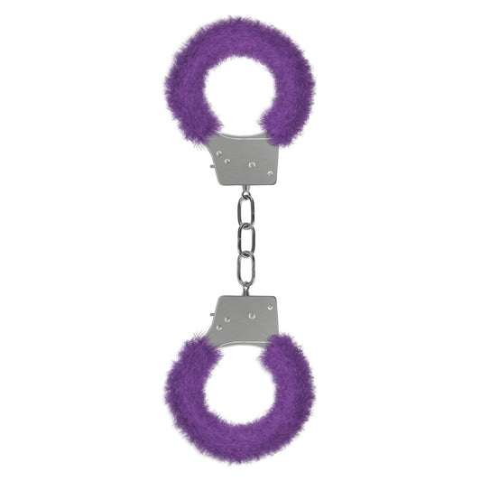 Beginner's Furry Handcuffs - Purple OU-OU002PUR