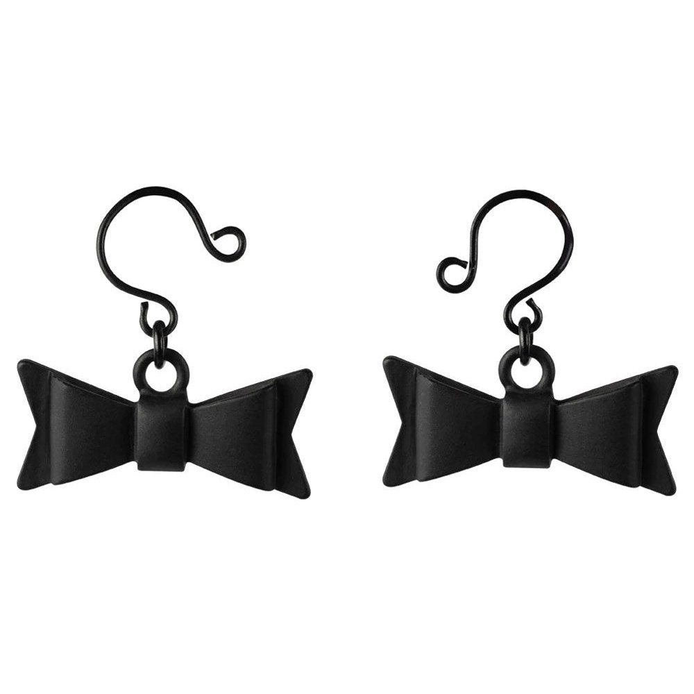 Bow Tie Nipple Jewelry - Black SS520-29