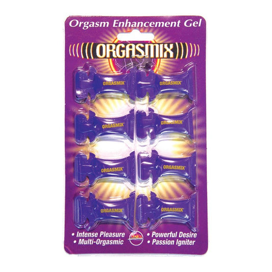 Orgasmix Pillow Packs Blister Card - 8 Piece HTP2195