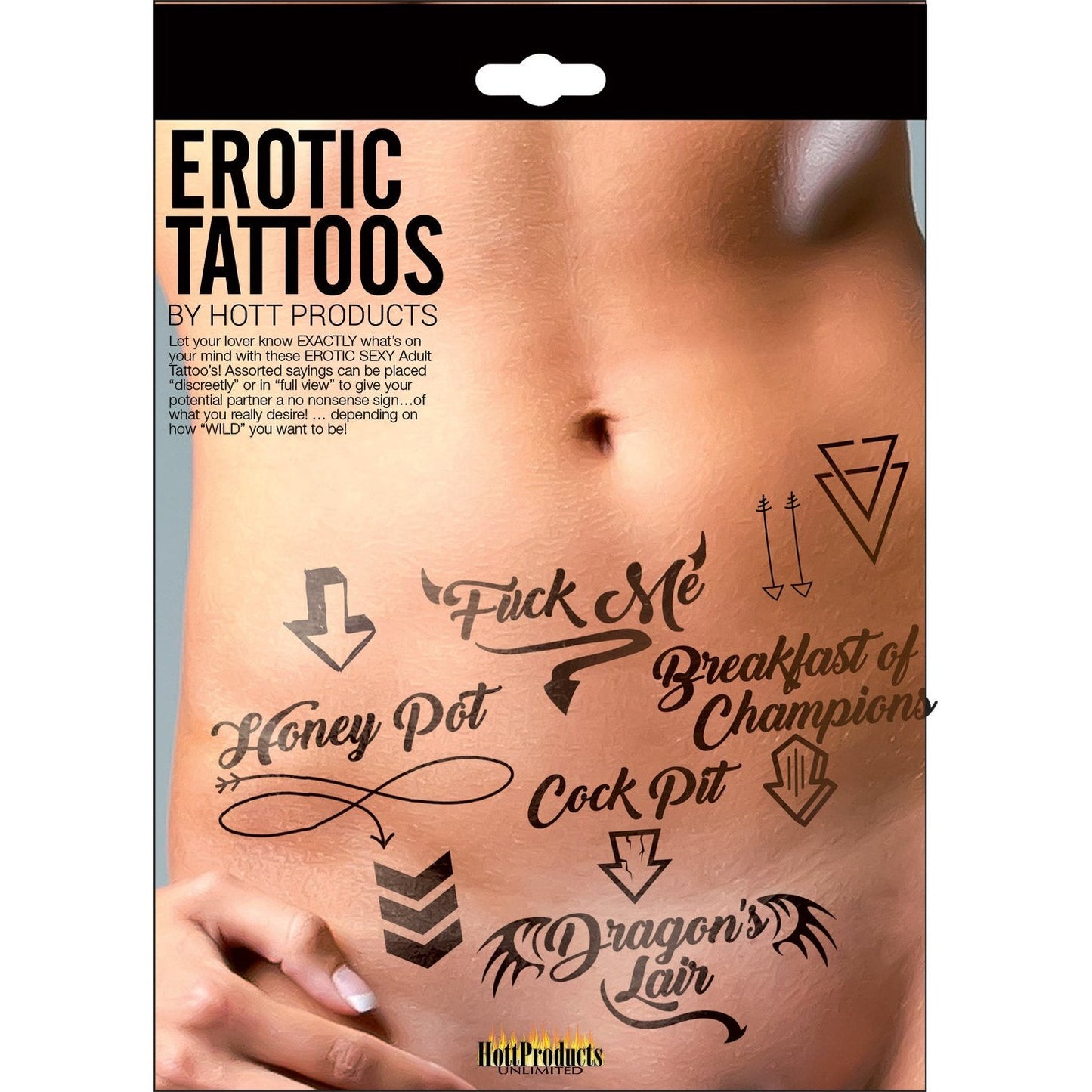 Erotic Tattoo's - Assorted Pack HTP3206