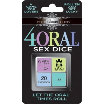 Behind Closed Doors - 4 Oral Sex Dice LG-BCD016