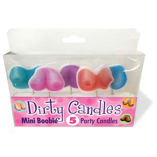 Dirty Boob Candles 5 Party Candles CP-988