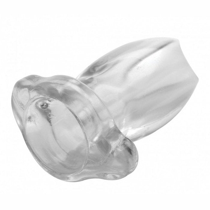 Peephole Clear Hollow Anal Plug - Small MS-AF816-SMALL