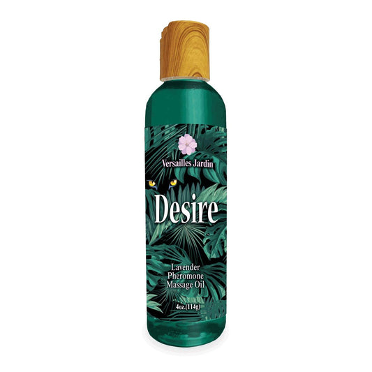 Desire Pheromone Massage Oil 4 Oz - Lavender LG-BT704