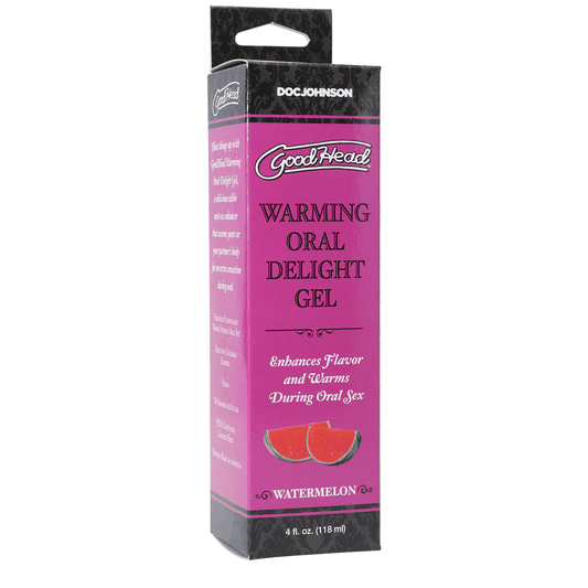 Goodhead - Warming Oral Delight Gel -  Watermelon - 4 Fl. Oz. DJ1361-14-BX