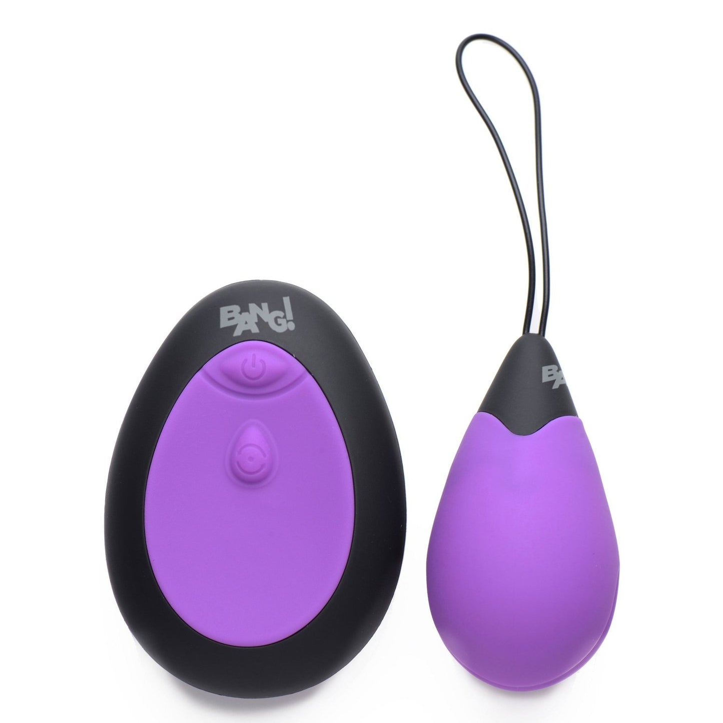 Bang - 10x Silicone Vibrating Egg - Purple BNG-AG462-PUR